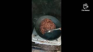 Roasting Kopi Sederhana Di Rumah. Kopi Ambaidiru Kepulauan Yapen Serui Papua.