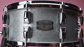 YAMAHA 14X6 ABSOLUTE HYBRID MAPLE - SNARE DRUM REVIEW - SILVER SPARKLE - REMO P77 - JESSE DELALI