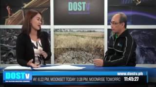 DOSTv Interview : PAGASA CAD CLIMPS OIC Anthony Lucero