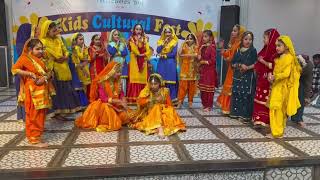 Giddha | Annual Kids Cultural Fest -2024-25 | Nachiketan Public School | Ellenabad