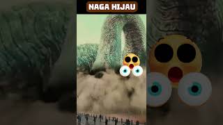 MONSTER NAGA HIJAU SIAP MENYERANG! #shorts #ular #naga #monster #nagabesar #short #ularnaga