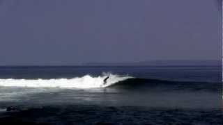 Surfing small West Java Coast