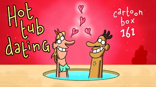 Hot tub Dating | Cartoon Box 161 | By FRAME ORDER | Funny dating cartoon