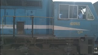 KJM EMDs WDP4D ,WDP4b bleed blue hauling express trains : #indianrailways