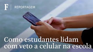 Estudantes criam novos interesses com proibição a celulares, diz educadora