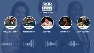 UNDISPUTED Audio Podcast (10.24.17) with Skip Bayless, Shannon Sharpe, Joy Taylor | UNDISPUTED