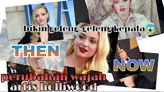 The hollywood celebrity transformation || perubahan drastis wajah para artis holliwood