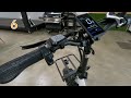 vitilan u7 electric 750w folding bike.