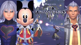 【KH3】リク(KHRe:CoM)(Dモード)\u0026王様VSアンセム【キングダムハーツIII MOD】Riku(Dark Mode) VS Ansem