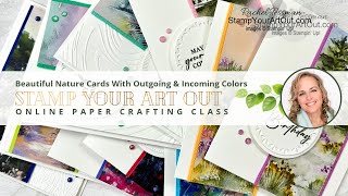 Beautiful Nature Cards With Outgoing & Incoming Colors