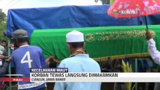 Korban Tewas Kecelakaan Cianjur Dimakamkan