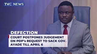 Court Postpones Judgement on PDP's Request to Sack Gov  Ayade till April 6