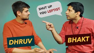 Andh Bhakt Banerjee Debates with Dhruv Rathee | Logical Fallacies Explained!