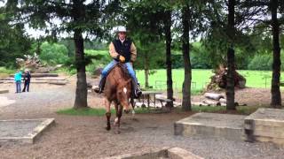 Mark Bolender demonstrates a trail course challenge pattern 5/24/15