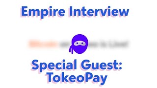 @Tokeopay Interview. @BTC_OS Partnership! Onboarding the Masses!