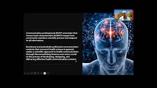 Neuromarketing Module 3-Applied neuromarketing:  Producing brain-friendly health communication