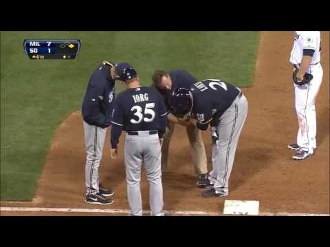 Worst Baseball Injuries Part Three HD - YouTube