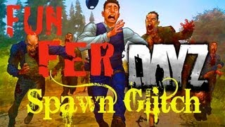 ArmA 2 - DayZ Mod - Spawn Glitch - You Spawn OFF the Map - Debug Forest