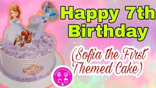 Cake no: 143 How It's Made? Sofia The First Themed Cake