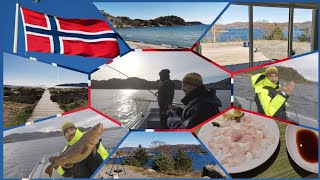 Norwegen 2024 Grønsfjorden/Lindesnes 2.Teil: Anreise🏞️, Ankunft🏡, Angeln🎣 (Tag 1+2)