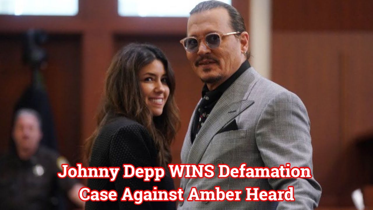 Johnny Depp WINS Defamation Case - YouTube