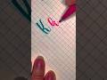 Write calligraphy beautiful letters Kk | Viết chữ Kk đẹp | Brush pen #calligraphy #handwriting