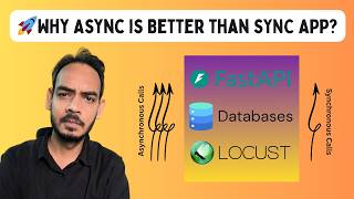 🚀 FastAPI Speed Test! Sync vs Async Database Calls (Locust Load Testing Demo)