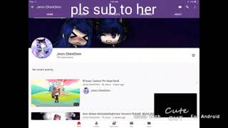 Plz sub to her