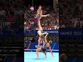 🤯 CRAZY Acrobatics In Women's Gymnastics #shorts