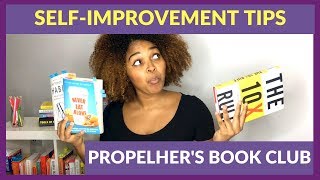 3 of my favourite self improvement tips from PropelHer's Book Club in 2017