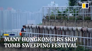 Coronavirus: Hong Kong’s tomb-sweeping Ching Ming festival sees drop in visitors