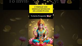 5 things you should never do on laxmi pujan👇🏻🙏🏻#laxmi#laxmipuja #festival#astrology#never#diwali