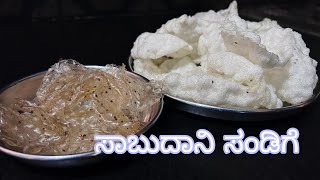 2 ವರ್ಷ ಇಟ್ಟರು ಕೆಡದಿರುವ ಸಾಬುದಾನಿ ಸಂಡಿಗೆ