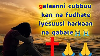 galaanni cubbuu kan na fudhatee iyesuusi harka kiyya na qabate #gospel_afaan_oromoo #sadsong #like.