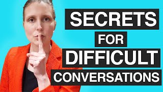 3 SECRETS TO HAVE DIFFICULT CONVERSATIONS WITH CONFIDENCE: Confident & Assertive Communication Tips