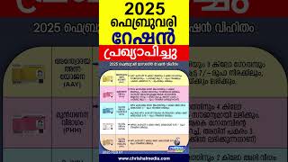 2025 ഫെബ്രുവരി റേഷൻ ആനുകൂല്യങ്ങൾ പ്രഖ്യാപിച്ചു.....APL BPL എല്ലാവരും കാണുക...| 2025 February Ration