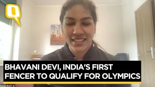 Bhavani Devi, First Indian Fencer to Qualify for Olympics | The Quint