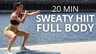 20 MIN SWEATY HIIT WORKOUT | Burn Calories & Get Lean | No Equipment |  Daniela Suarez