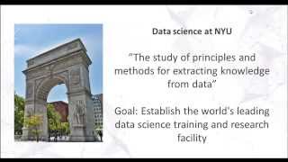 NYU Master's in Data Science Webinar