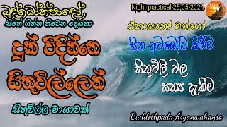 ඔබටත් පුළුවන් නිවන් දකින්න / අපි දුක් විඳින්නේ සිතිවිලිවලින් / සිතුවිලි අවබෝධ කිරීමම නිවන් මගයි