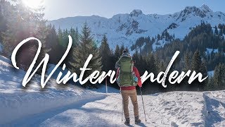 Winterwandern 🚶🌨 zur Bärgunthütte im Kleinwalsertal  | VLOG #92 | WINTERWANDERN ALLGÄU 🇦🇹