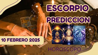 ESCORPIO  10  FEBRERO #escorpiohoy #escorpiotarot #escorpio #escorpion #zodiacales #horoscopo