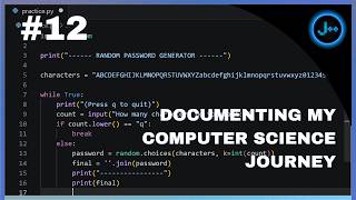 Making a Random Password Generator in Python | Coding Exercise