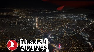 SPECTACULAR Night landing in Istanbul | Turkish Airlines A330-300