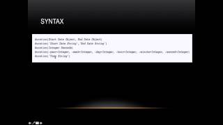 Lasso Programming: [duration]