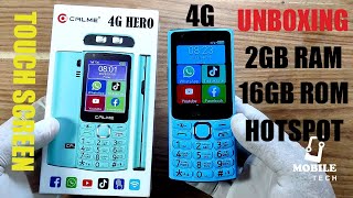 CALME 4G HERO 2GBRAM, 16 GB ROM 3800 MAH BATTERY 2.8\