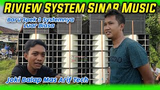 Baru Spek Ke 3 System Sinar Music Serumit Ini || Bikin Kepala Pec*h Systemnya.