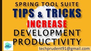 spring tool suite tips and tricks