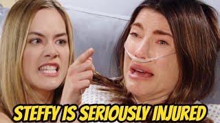 Steffy is seriously injured and has amnesia, Hope is behind it all The Bold and The Beautiful Spoile