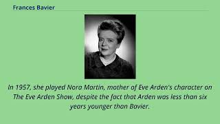 Frances Bavier